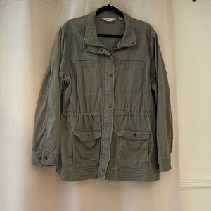 LL Bean Freeport Field Jacket Olive/Army Green Size 1x